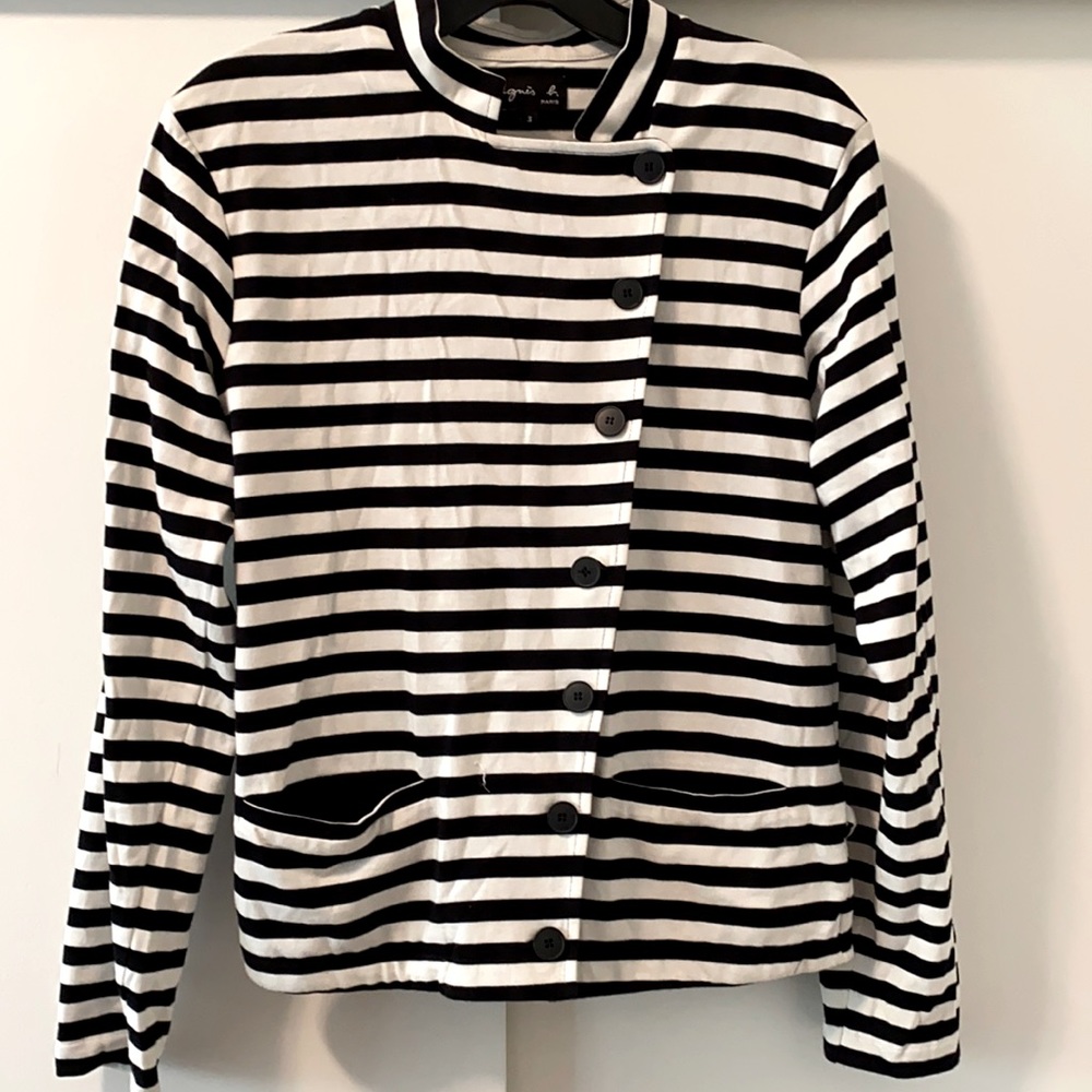 Agnes. b cotton blazer